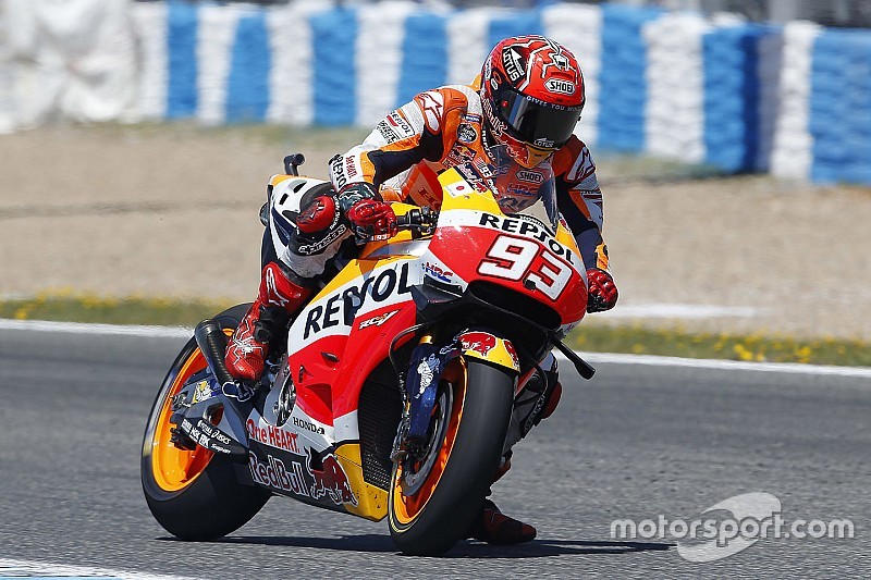 Marquez davanti a Lorenzo nei test di Jerez de la Frontera