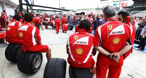 Ferrari: Pit stoplar daha hızlı olamaz