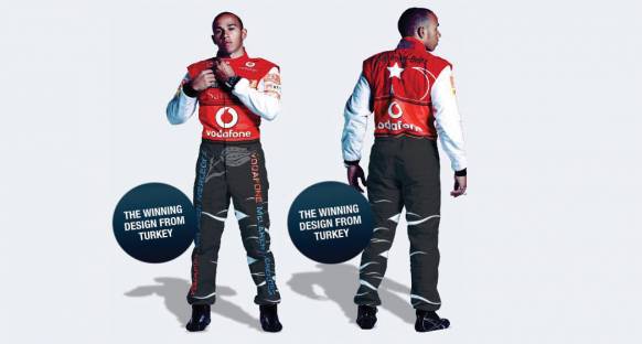 McLaren pilotları için özel Türkiye tulumları