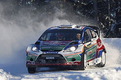 Hirvonen podyumun tepesine çıktı, Ford'lar üçte üç yaptı