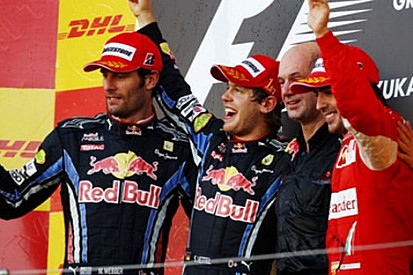 Red Bull Vettel-Webber’le üçüncü dublesini yaptı