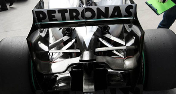 Mercedes, Spa'da difüzörü kullanacak