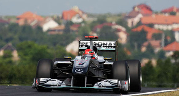 Schumacher'in kumarı geri tepti