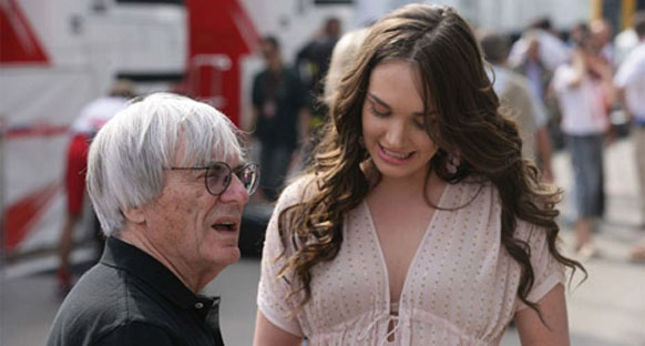 Ecclestone'ın kızı padok muhabiri oldu