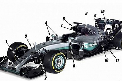 Teknik Analiz: Mercedes W07'deki önemli değişiklikler