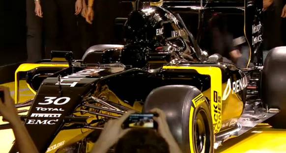 Karşınızda yeni Renault F1 RS16