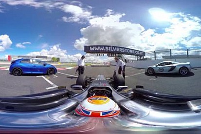 McLaren 650S ve Honda Civic, F1 aracına karşı