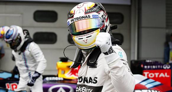 Kanada'da pole pozisyonu Hamilton'ın