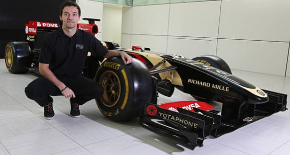 Jolyon Palmer, Lotus'un yedek sürücüsü oldu