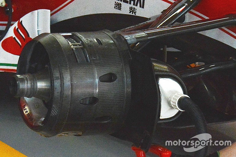 Formel-1-Technik: Details am Ferrari SF16-H