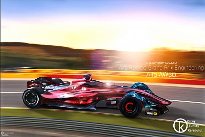 Взгляд в будущее: как могла бы выглядеть машина Alfa Romeo в Ф1
