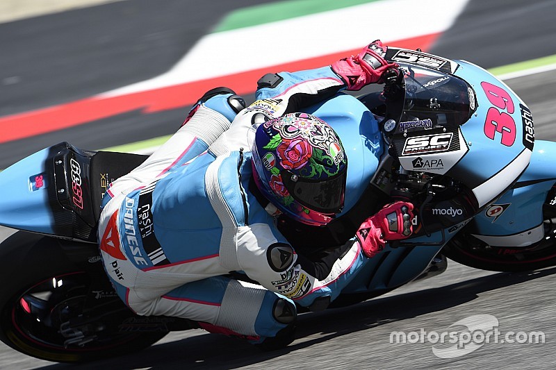 La sesión de Moto2 cancelada tras una caída de Salom, que ha sido evacuado