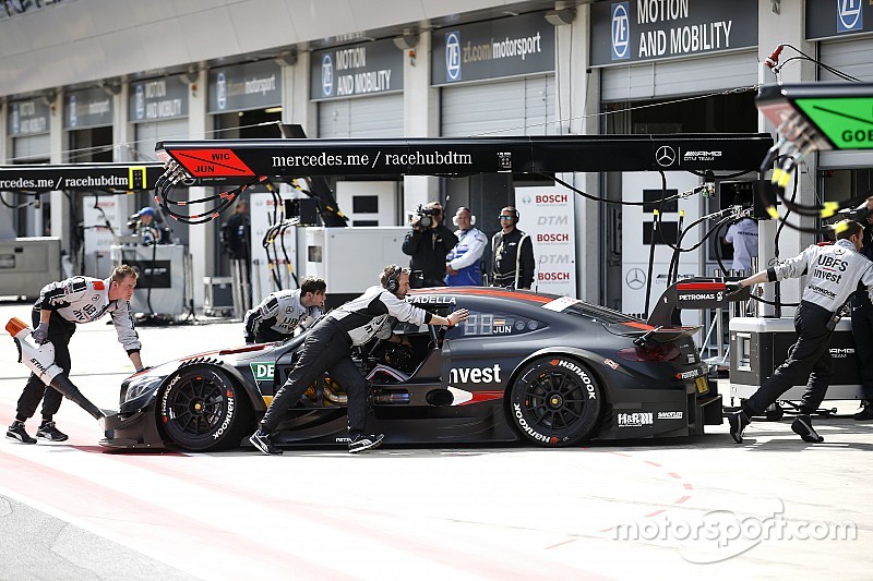 В DTM продолжают испытывать новые шины