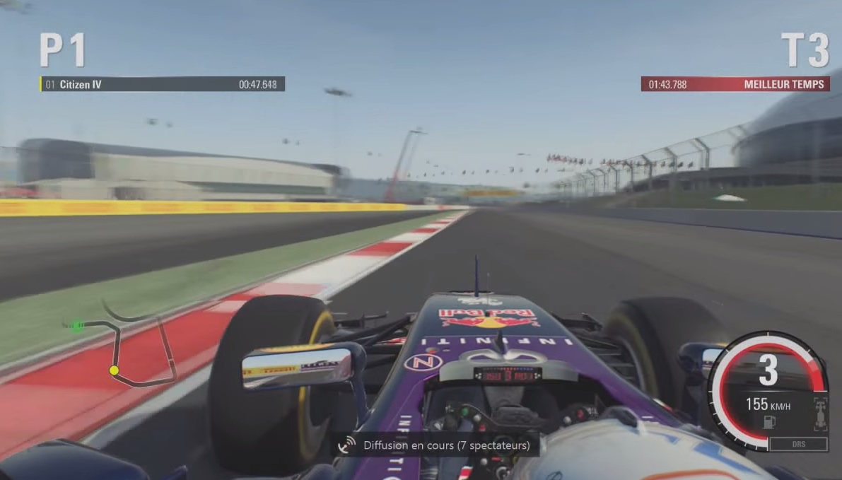 F1 2015: Ilyen az orosz versenypályán csapatni a legújabb F1-es játékban