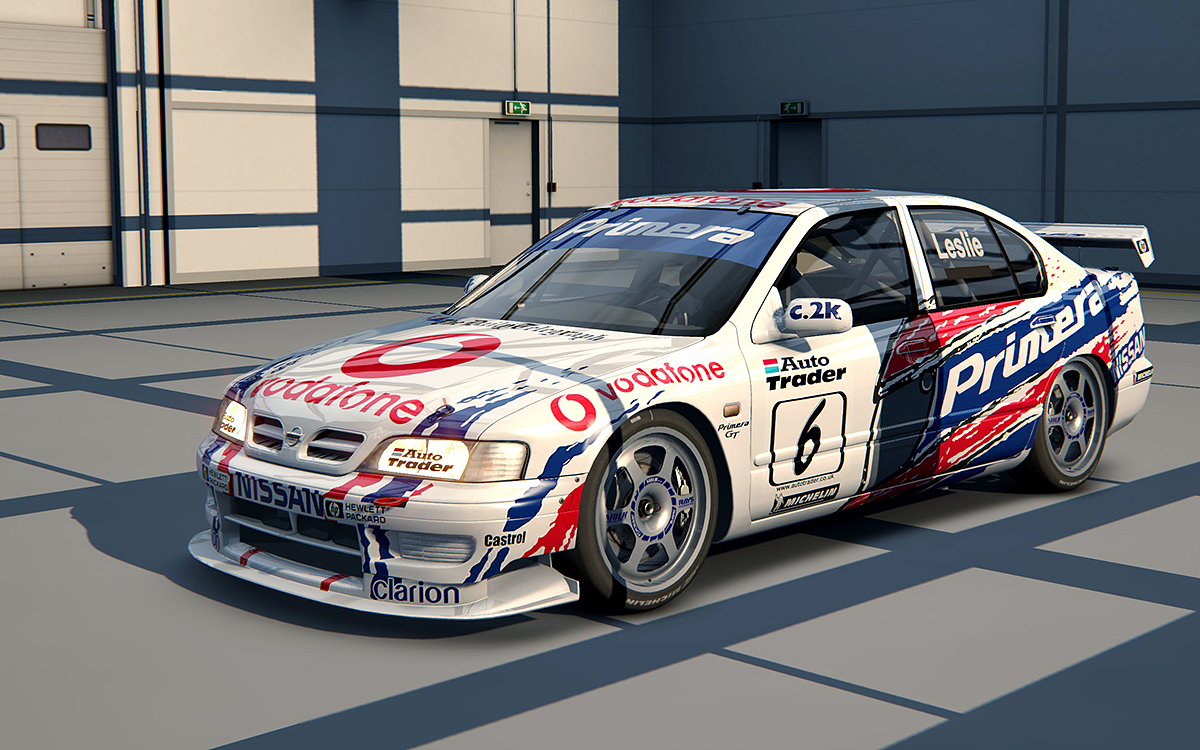 Assetto Corsa: A legendás Nissan Primera BTCC a Hungaroringen