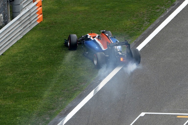 Wehrlein közel 260 km/órával szállt el Kínában a Manorral