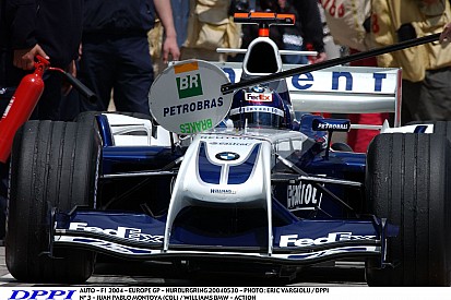 Montoya teljesen elborult: szó szerint brutálisat ment a Williams-BMW-vel