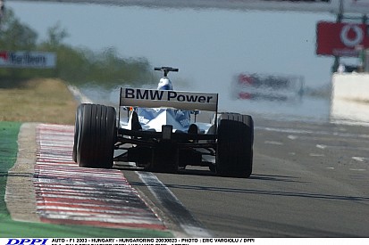 Egy rettentően hangos F1-es Magyar Nagydíj 2003-ból