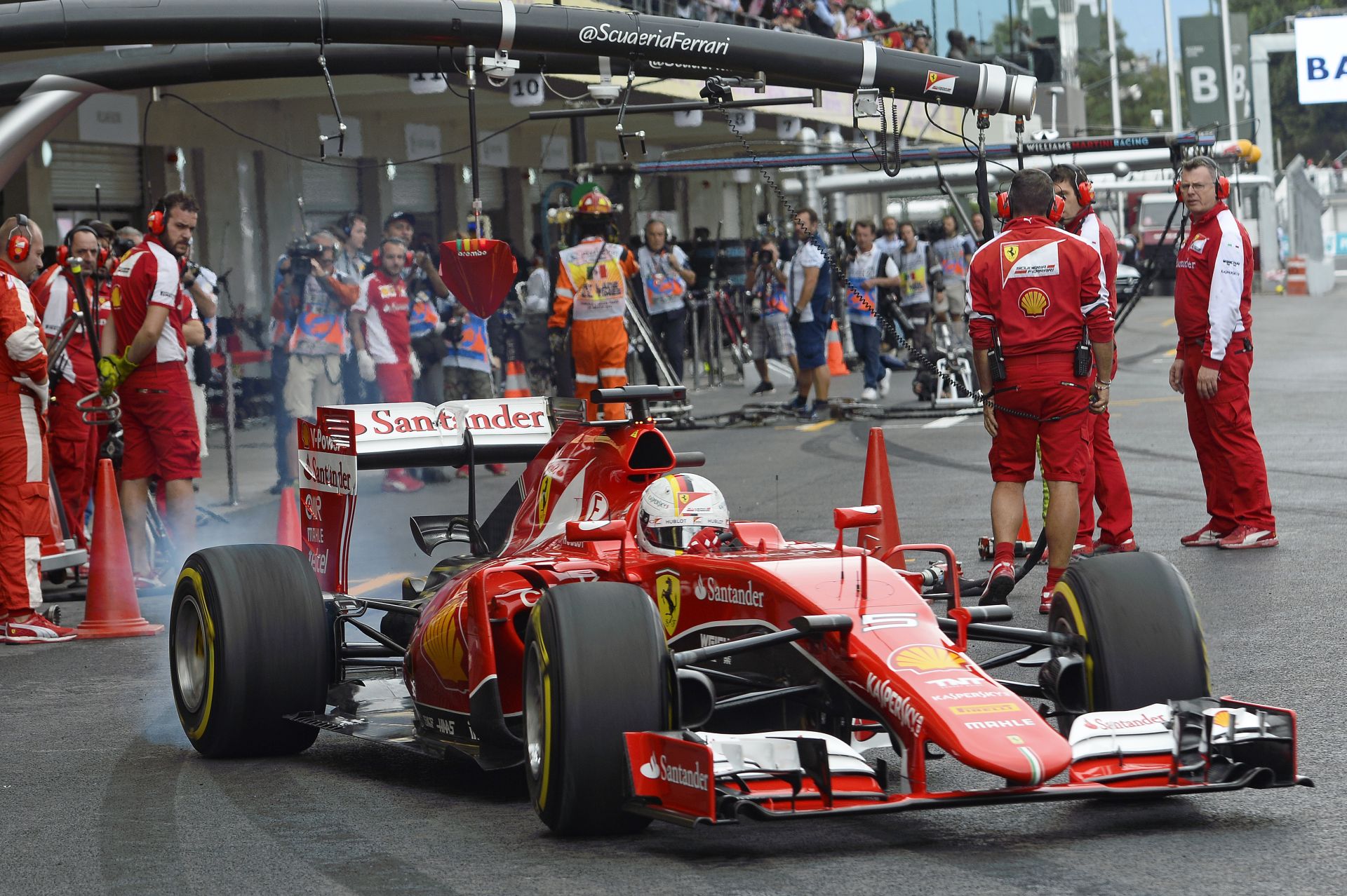 Vettel szerint ma a Mercedes megfoghatatlan volt Mexikóban