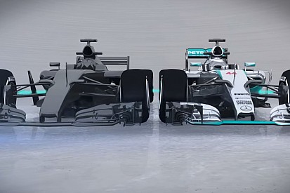 Így nézhetnek ki a 2017-es F1-es versenygépek: Drasztikus változtatások! Videó!