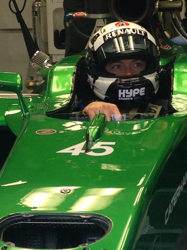 Kobayashi helyettese már be is pattant a Caterham volánja mögé