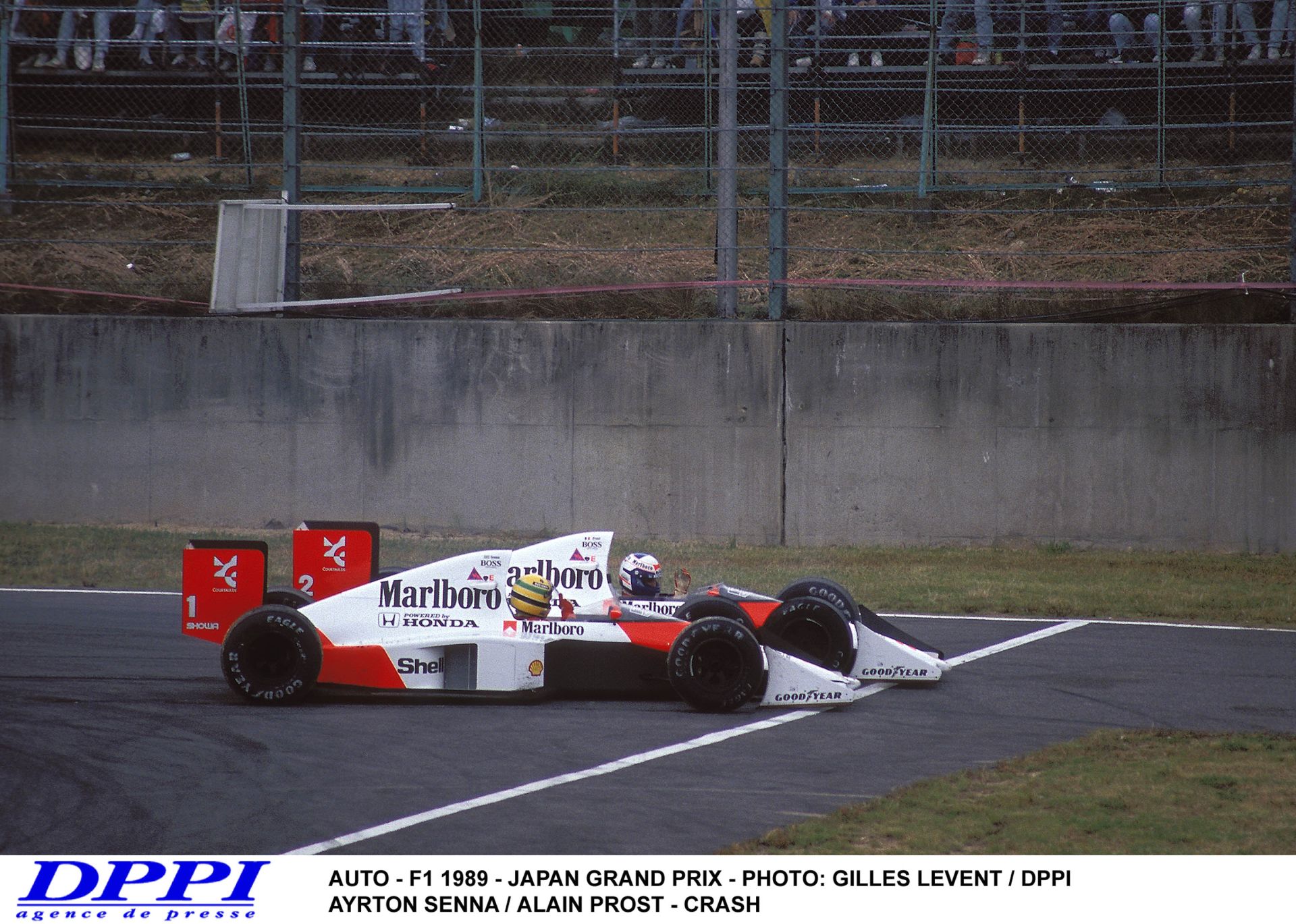Ayrton Senna és Alain Prost legendás ütközése – 1989, Japán