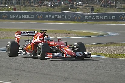 Szuper-lassítva az F1 mezőnye Jerezből: Vettel, Rosberg, stb…