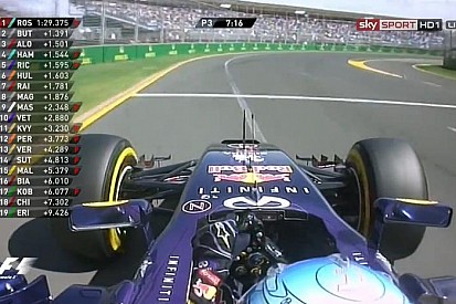F1 2014: Vettel onboard az Ausztrál Nagydíjról