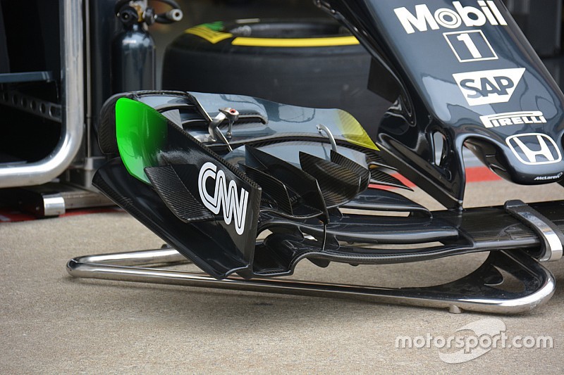 Технический брифинг: переднее крыло McLaren MP4-31