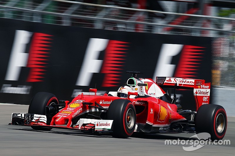 Vettel positief na eerste dag in Montreal, Raikkonen de weg kwijt