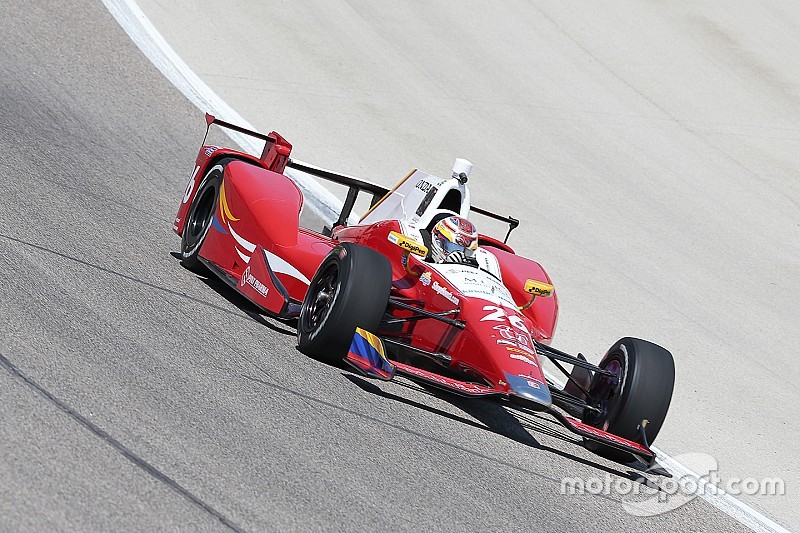 Carlos Muñoz pakt eerste pole in de IndyCar