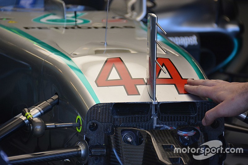 Tech update: Grotere S-duct opening voor Mercedes