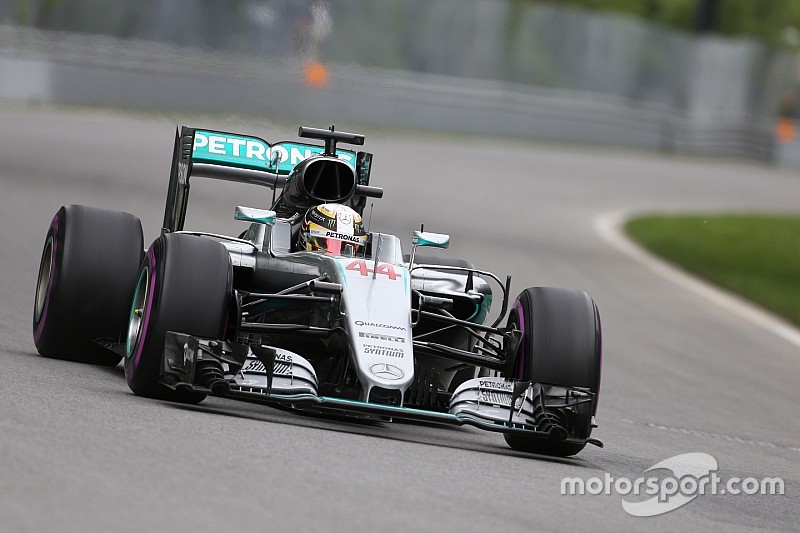 De startopstelling voor de 53e Grand Prix van Canada