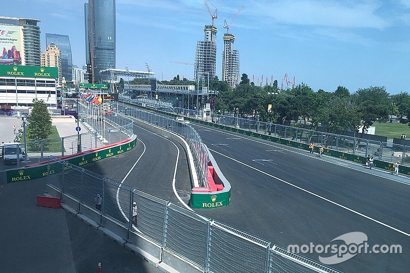 L'ingresso della pitlane di Baku preoccupa i piloti di F.1