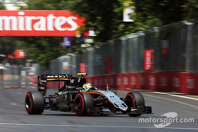 Pérez, sorprendido por la actuación de Force India
