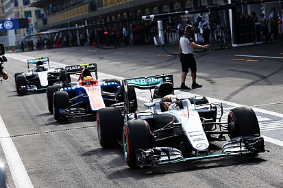 La parrilla de salida del Gran Premio de Europa