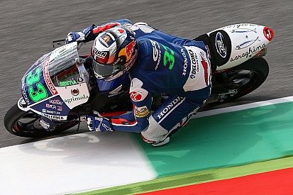 Assen, Libere 1: Enea Bastianini prima dell'arrivo della pioggia
