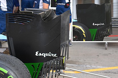 Технічний брифінг: пластини заднього крила Williams FW38