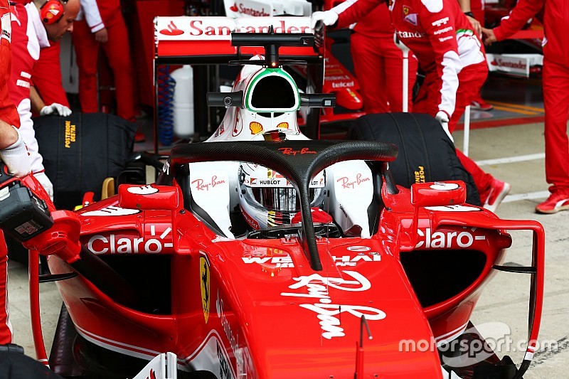 フェラーリ、”ハロ2”をシルバーストンで実走テスト