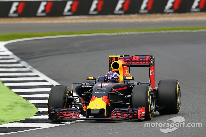 De startopstelling voor de Grand Prix van Groot-Brittannië