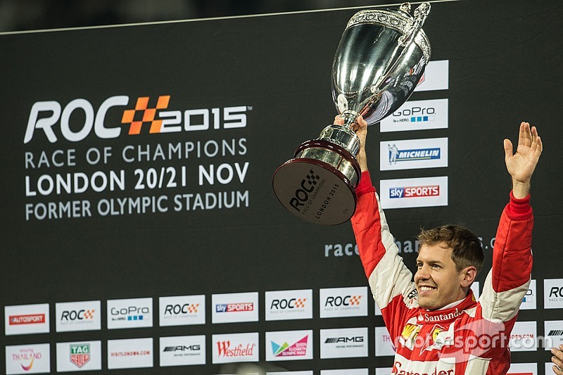 Vettel encabeza los participantes para la Race of Champions 2017