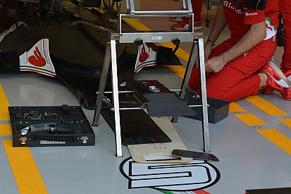 Ferrari: c'è anche la zavorra nel T-Tray della SF16-H