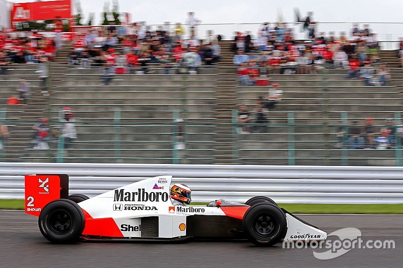 Фотогалерея: Вандорн сів за кермо McLaren-Honda Алана Проста