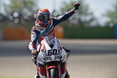 Van der Mark met vertrouwen naar laatste WSBK-meeting op Europese bodem