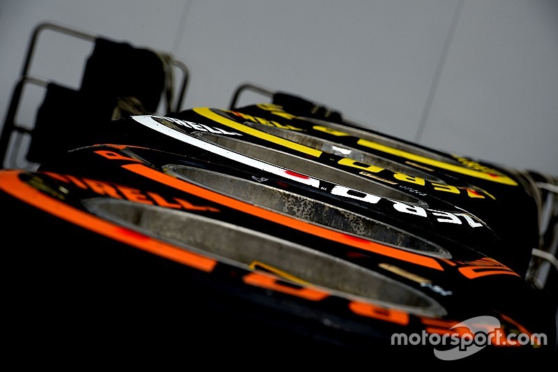 Los neumáticos para el GP de México