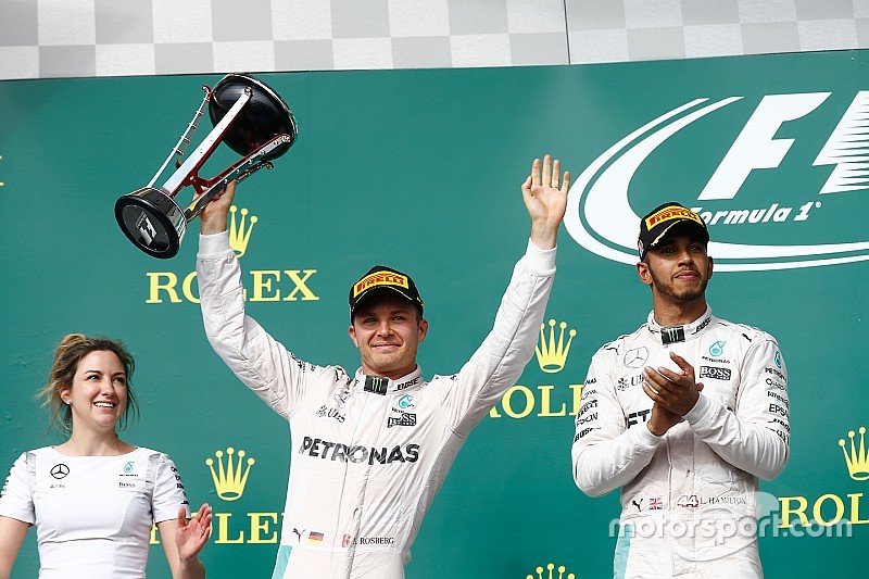 Rosberg kan titel ruiken: