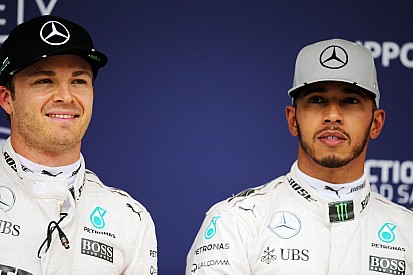 Lewis Hamilton hatte seinen F1-Titelrivalen Nico Rosberg im Qualifying "immer im Griff"