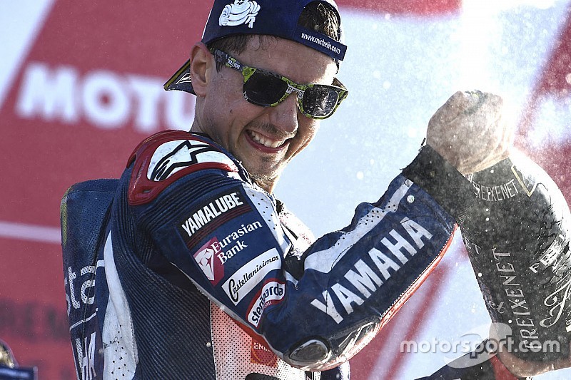 Lorenzo à l'heure du départ :