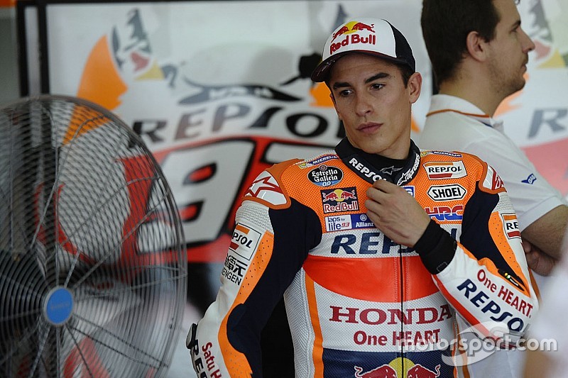 Marc Marquez ging gebukt onder de druk: