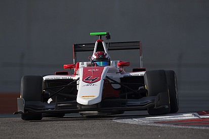 Russell domineert laatste dag van GP3-test Abu Dhabi
